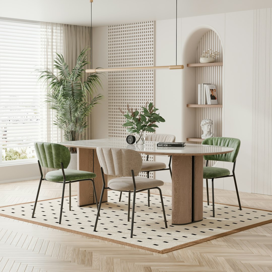 Sintered stone dining table