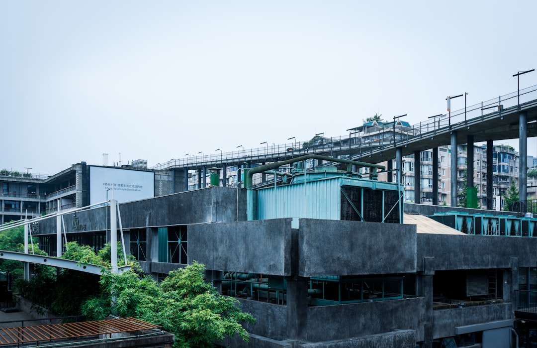 Tengova factory complex exterior in Longjiang Foshan